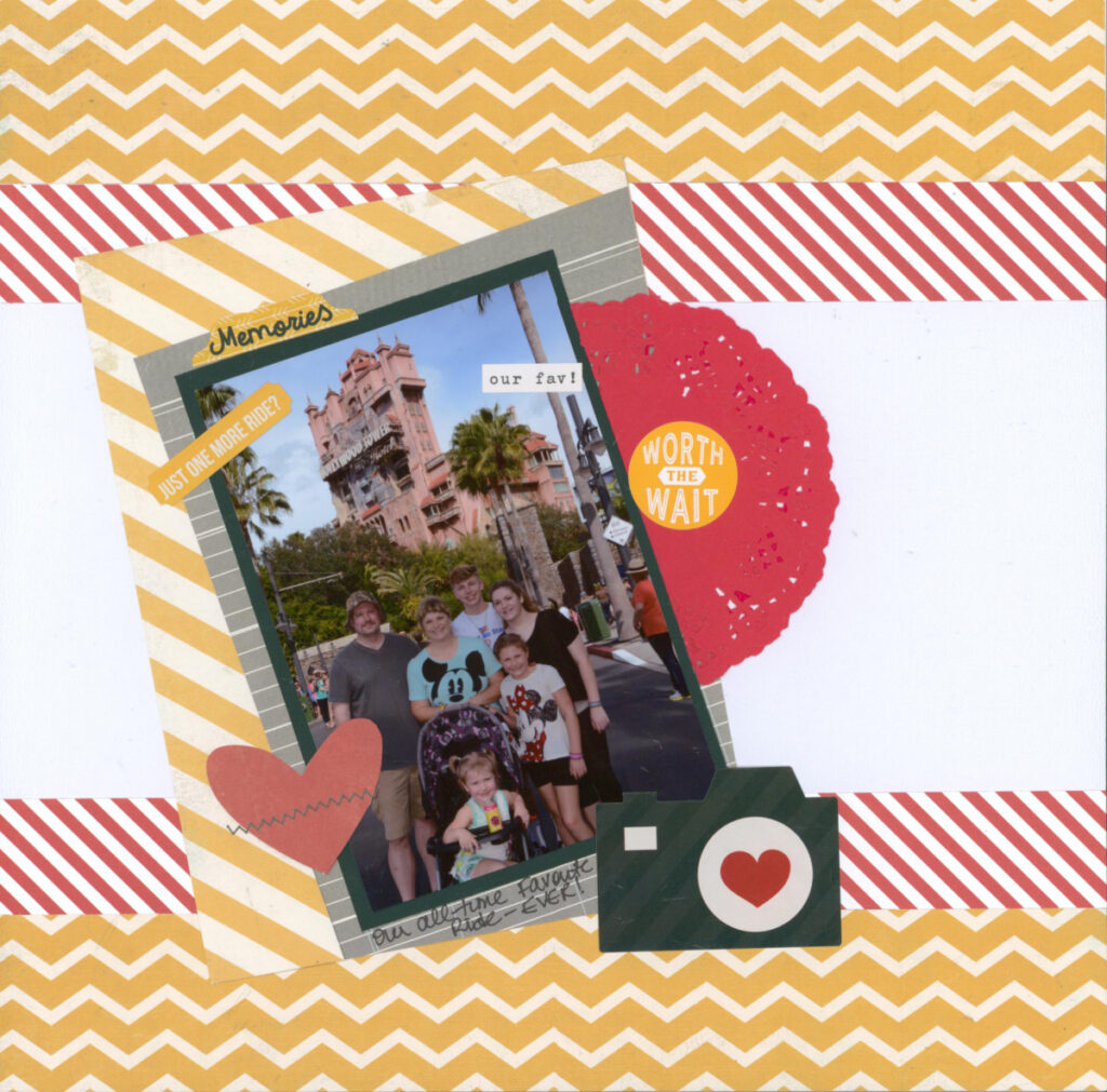 disney scrapbook layouts