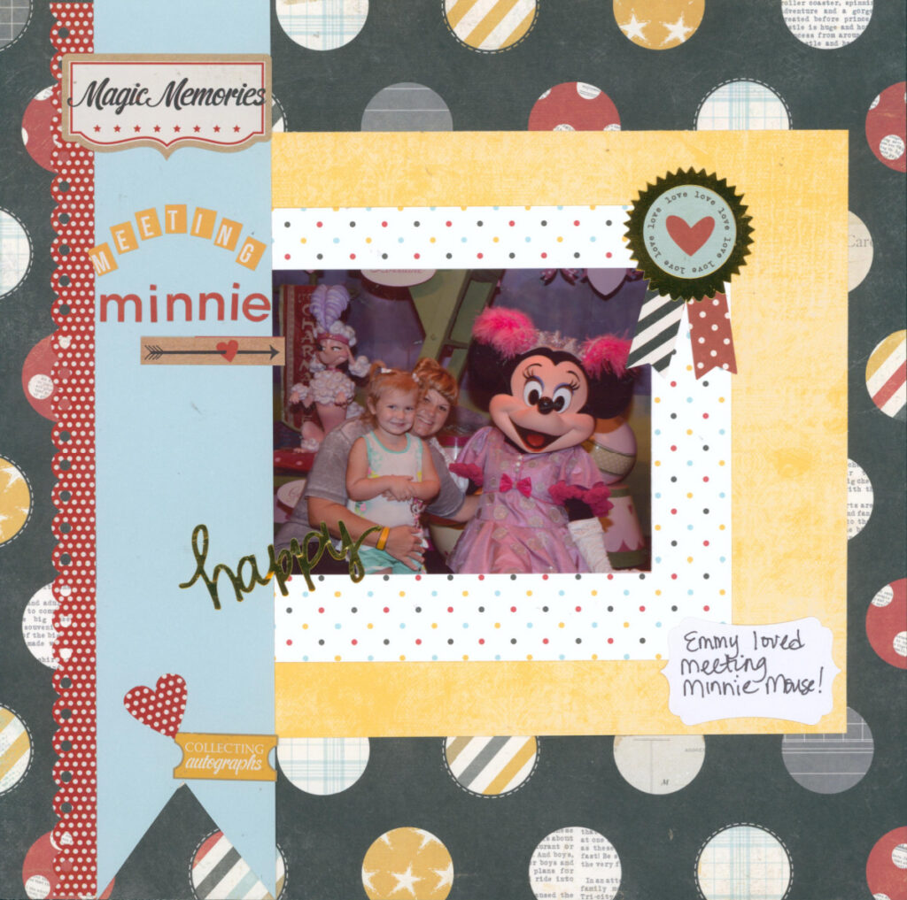 disney scrapbook layouts