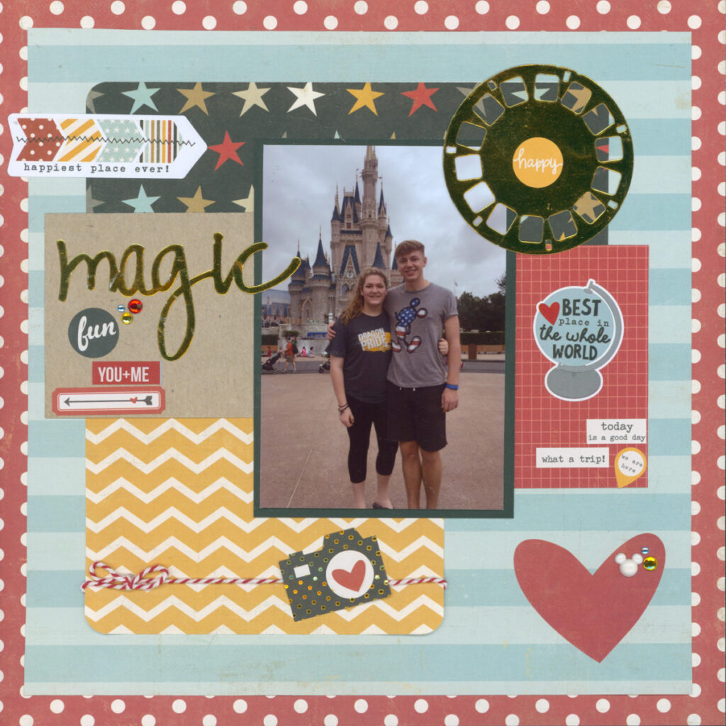 disney scrapbook layouts