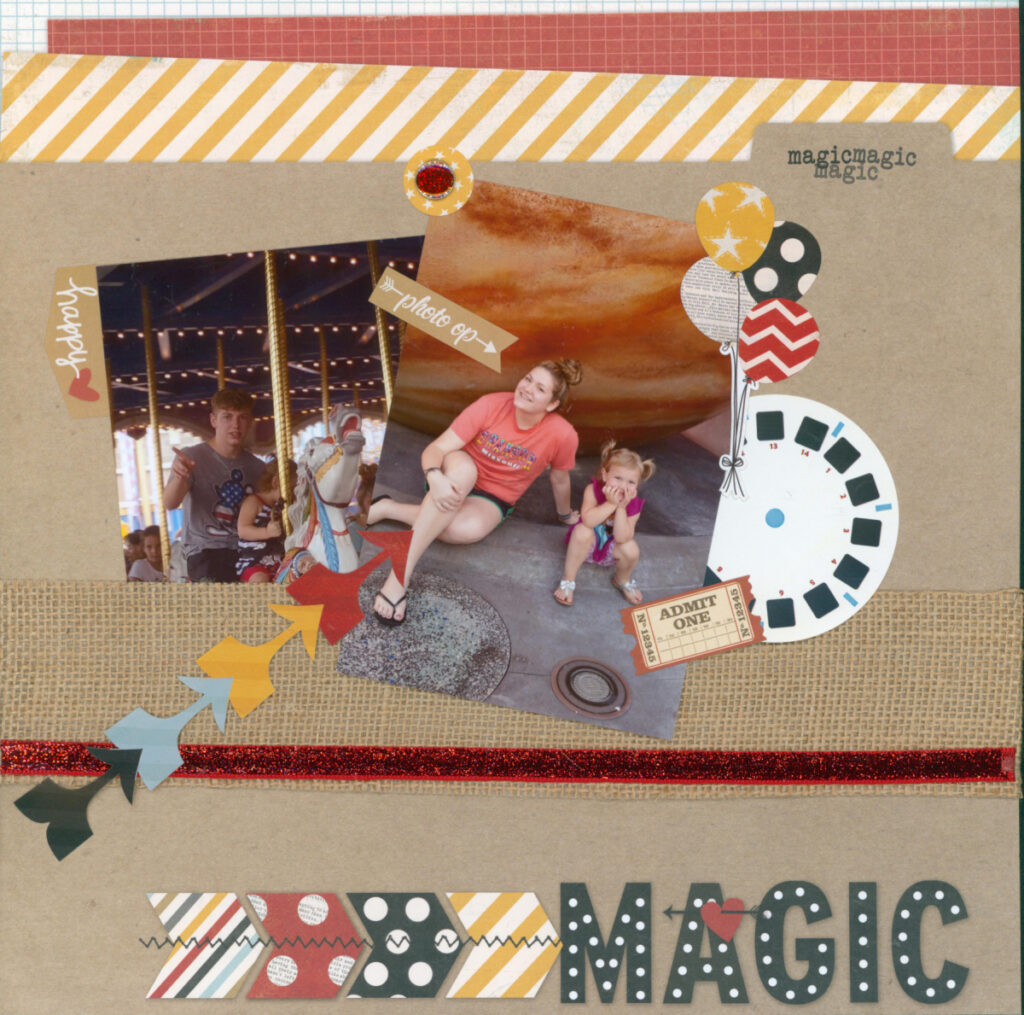 disney scrapbook layouts