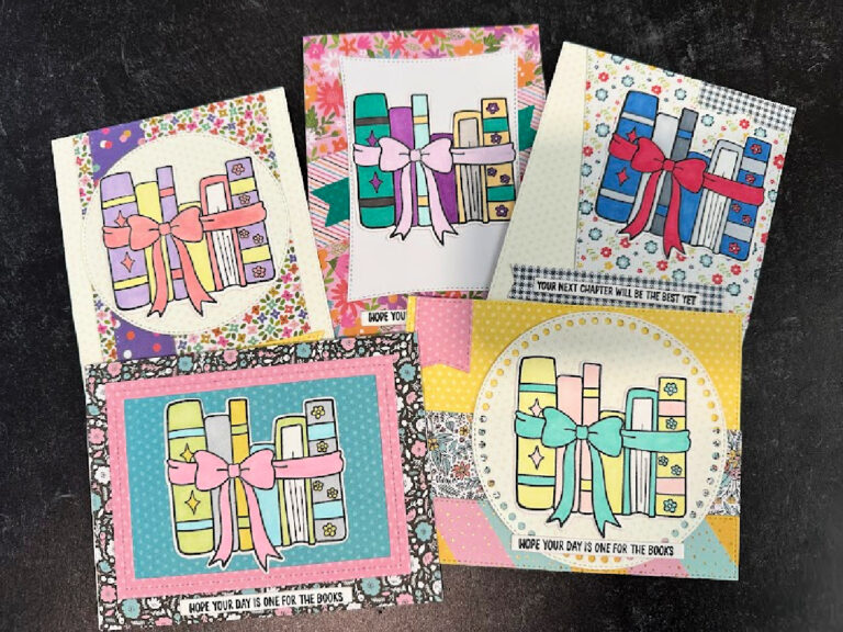 one for the books card ideas Pink & Main